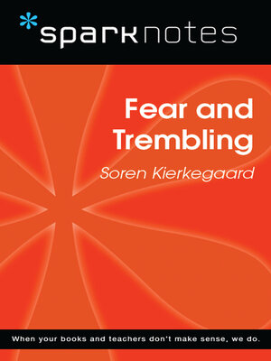 cover image of Fear and Trembling (SparkNotes Philosophy Guide)